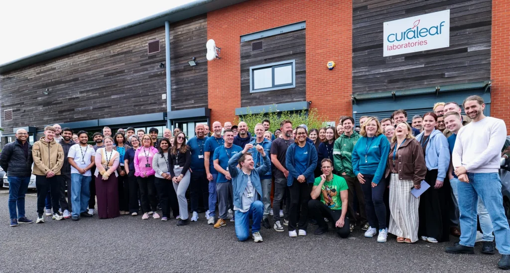 The Curaleaf Laboratories team outside their site